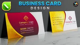 Professional Business Card Design in CorelDRAW | Modern Visiting Card Design Tutorial 2026
