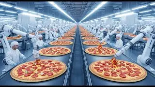 How Frozen Pizza Is Made for the Entire World Full Process