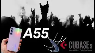 Recording my guitar with a Samsung A55 cell phone