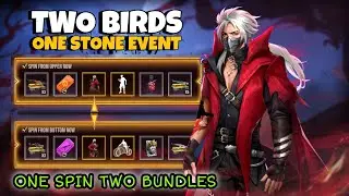 2 BIRDS 1 STONE EVENT 🔥 GARENA FREE FIRE || EVIL SLAYER & EVIL BUSTER BUNDLE IN UPCOMING WEB EVENT