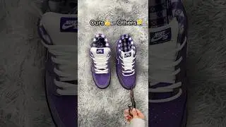 Real Vs Fake Purple Lobster Nike SB Dunk #shorts #sneakerhead #viral