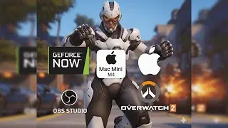 Overwatch 2 on Mac Mini M4 | GeForce NOW Ultimate Gameplay | Real-Time Stats (TonkaToyXL)