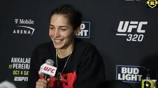 Veronica Hardy UFC 320 Post Fight Press Conference