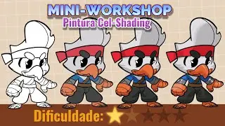 Aprenda Cel-Shading | Mini-Curso no #ClipStudioPaint