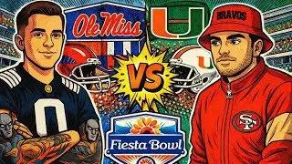 Alberto vs Adri: Miami vs Ole Miss en la Fiesta Bowl | Semifinal del College Football Playoff