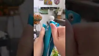 Tube squeezer for artists, hair stylists and toothpaste, available at www.lisaelley.com