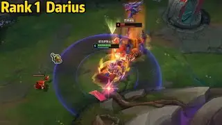 Rank 1 Darius: He Makes Master Look Like Silver! *INSANE QUADRA KILL*