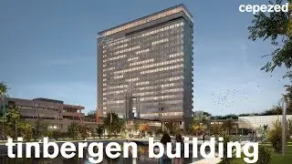 impressie tinbergen building erasmus universiteit