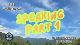 IELTS Challenge 03 | Speaking Skills #English #ielts #video #shorts #short