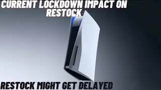 PS5 INDIA RESTOCK LOCKDOWN IMPACT | PS5 INDIA RESTOCK UPDATE | PS5 INDIA STOCK UPDATE​ #PS5INDIA