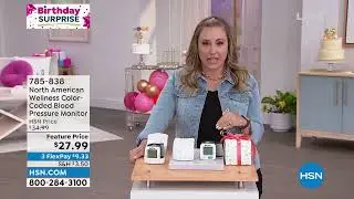 North American Wellness ColorCoded Blood Pressure Monitor