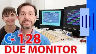 Commodore 128 con Doppio Monitor a Colori - Usiamo l&rsquo;uscita RGBI con un Convertitore RGBI-VGA!