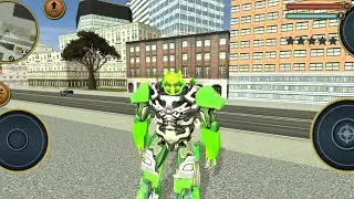 Robot Truck Transformer US police Robot War Games Gameplay #1