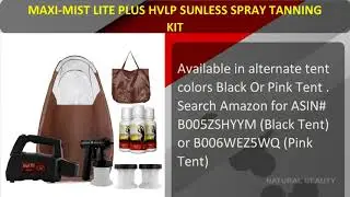 Maxi Mist Lite Plus HVLP Sunless Spray Tanning KIT