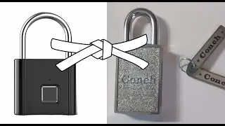 Opening a Fingerprint and Conch Magnetic Lock, Lock Pickers United White Belt