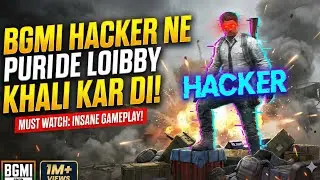 BGMI Hacker Ne Puri Lobby Khali Kar Di 😱 | INSANE Gameplay