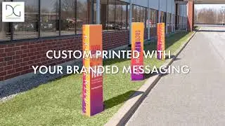 Custom Coroplast Bollard Covers | Displays2go&reg;