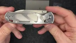 Kizer Drop Bear With Clear Acrylic Scales - Clearly one of the best Everyday Carry Knives