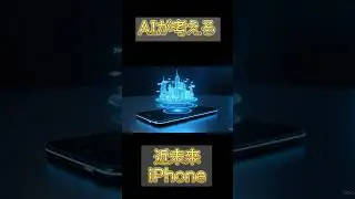 【未来予測】これが次世代iPhoneの姿！？#未来のスマホ #iPhone #未来予測 #未来テクノロジー #近未来 #Apple #ガジェット #テクノロジー #ネタ＃AI＃Shorts