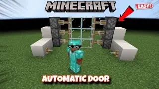 AUTOMATIC DOOR 🚪#minecraft 