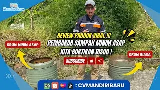 REVIEW DRUM PEMBAKAR SAMPAH MINIM ASAP TERBUKTI AMPUH DAN EFEKTIF!!!!