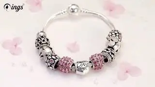 Qings Jewelry custom manufacturers gold plated best friend sterling silver bracelet for girls PAB01