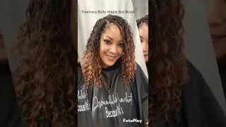 Freetress Boho Hippie Crochet  Box Braid