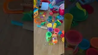 Declutter and Organize my toddler's activity cabinet with me! #momlife #artsupplies