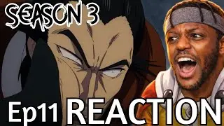 DAMN! BIG BOOT To The Face | Season 3 Ep 11 | One Punch Man Reaction