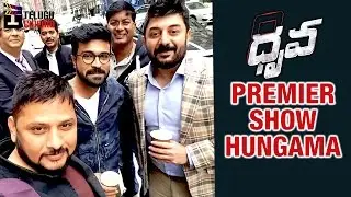 Dhruva Team HUNGAMA at Premier Show | Ram Charan | Rakul Preet | Aravind Swamy | Dhruva Review