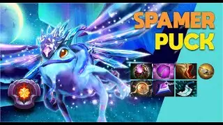 Spamer Puck Pro GamePlay Dota 2
