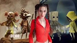 Little Nightmares III Demo + Little Nightmares II. ЧАСТЬ 1. Прохождение на PS 5.