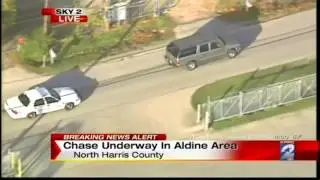 Houston Wild Pursuit Driver Leads Deputies on Chase in N.Harris County
