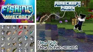 New Fish & Fishing Plus Addon (1.21) &ndash; MCPE/Bedrock Addons
