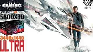 Quantum Break 21:9 Ultra | 3440x1440 | 5800X3D | 6900XT