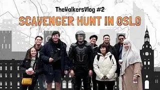 Scavenger Hunt in Oslo! (TheWalkersVlog #2)