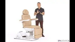 Medi Spa Facial Bed and Exam chair & table with rotation - SPA SOURCE / PEDALI