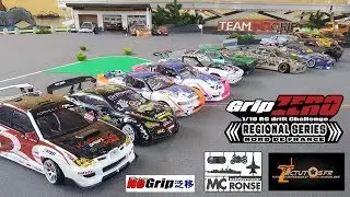 Grip Z&eacute;ro nord 2019 Round 1 mix - RC DRIFT - RCTutos #295