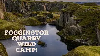 Dartmoor wild camp - Foggingtor Quarry and Sharrah Pools!