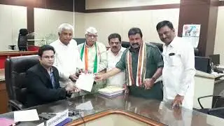 Attended the Nomination Filing of Haveri-Gadag Lok Sabha Congress Candidate Shri D R Patil