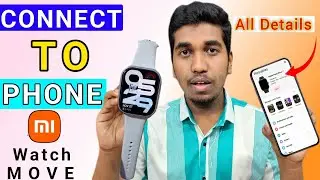 Redmi Watch Move Connect To Phone | Redmi Watch Move Smartphone⚡️Sai Kaise Connect Kare 