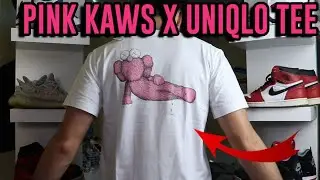 PINK KAWS X UNIQLO TEE | PINK FUZZY ELMO?!