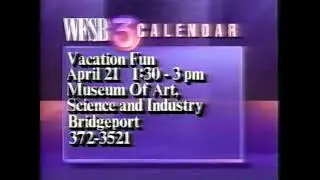 WFSB: Community Calendar (April 1988)