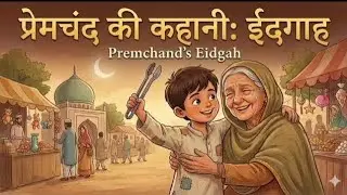 प्रेमचंद की ईदगाह , प्यार और समर्पण की कहानी #Hindi literature#upsc