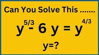 Math Exponential Question | Math Olympiad Question @ultraedu