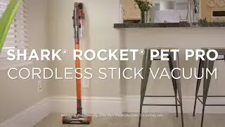 Presenting Shark&reg; Rocket&reg; Pet Pro Cordless Stick Vacuum