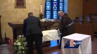 Church holds funeral mass for abandoned babies