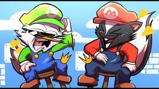 Brotherly Advice From Luigi (Two Noobs Trying Out Factorio)
