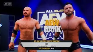 AEW DARK FTR MAKES A SHOCKING DEBUT!!!!!!!!!!!!!!