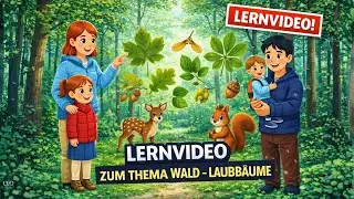 Lernvideo: Wald - Laubb&auml;ume🌳 - HSU Grundschule